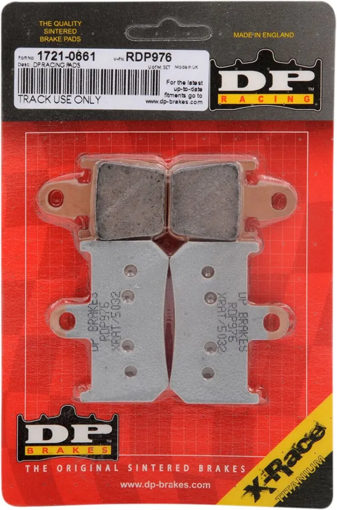 DP BRAKES - BRAKE PAD DP STRT RDP976 - 17210661