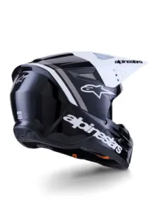 ALPINESTARS(MX) - HELMET SM3 RADIUM BLK/WH/GY M - 01109155