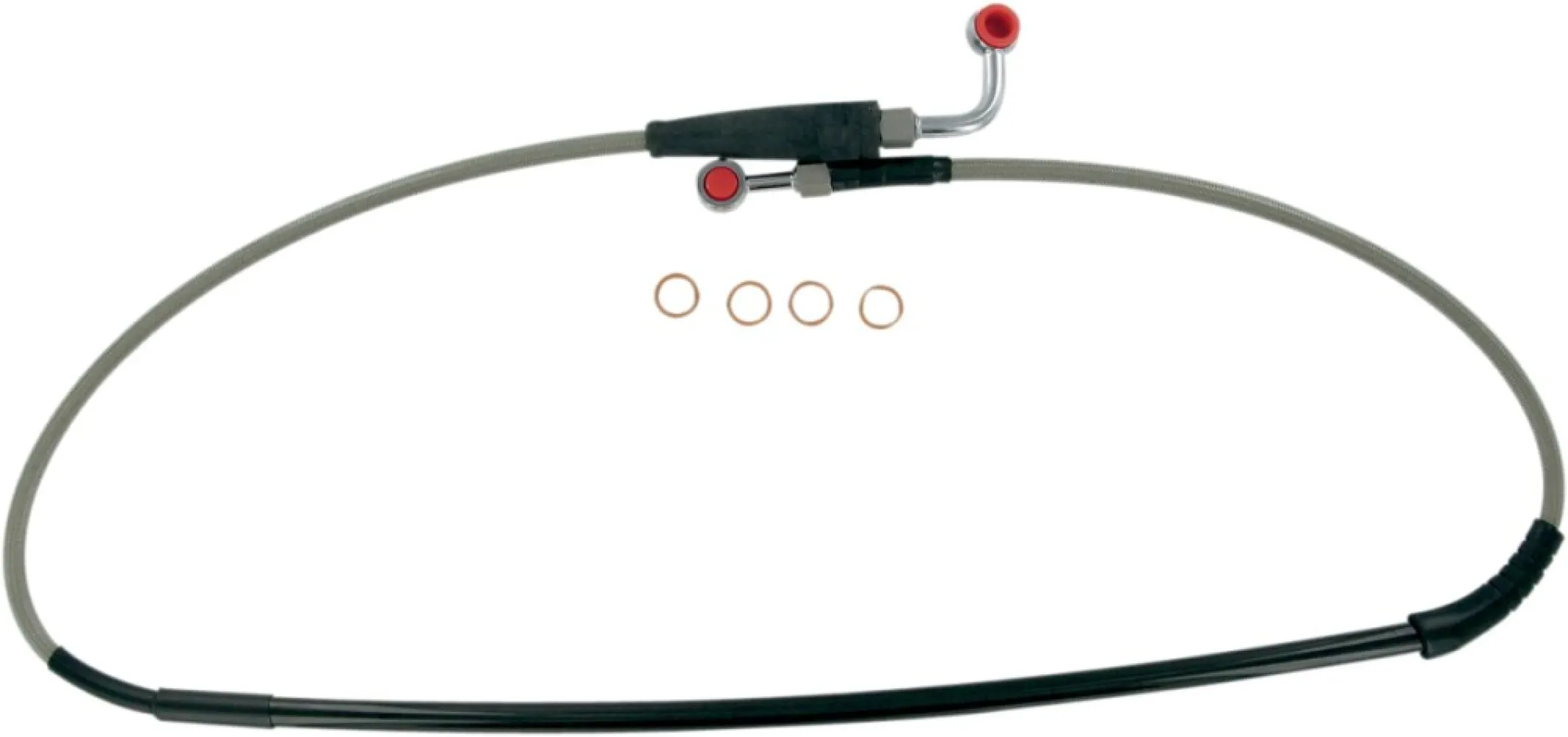 MOOSE OFFROAD HARD-PARTS - LINE BRK SS FR-CRF150R - 17411433