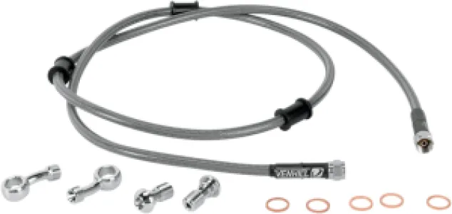 MOOSE OFFROAD HARD-PARTS - LINE BRK SS FR KLR650 08 - 17411872