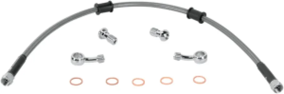 MOOSE OFFROAD HARD-PARTS - LINE BRK SS R KLR650 06 - 17411871