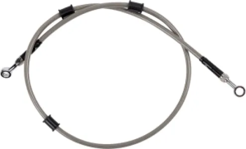 MOOSE OFFROAD HARD-PARTS - Stainless Steel Braided Brake  - 17416411