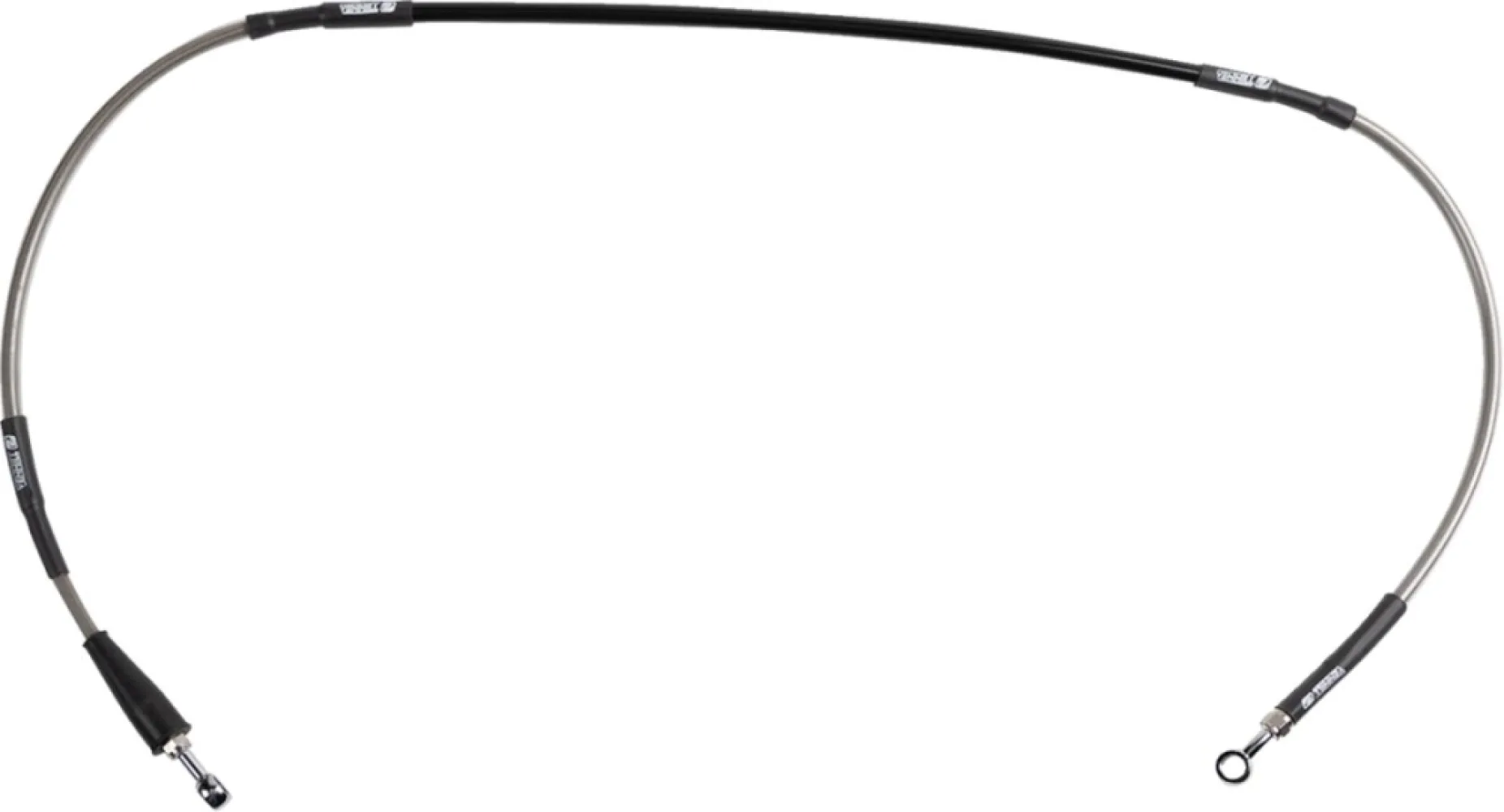 MOOSE OFFROAD HARD-PARTS - Stainless Steel Braided Brake  - 17416424