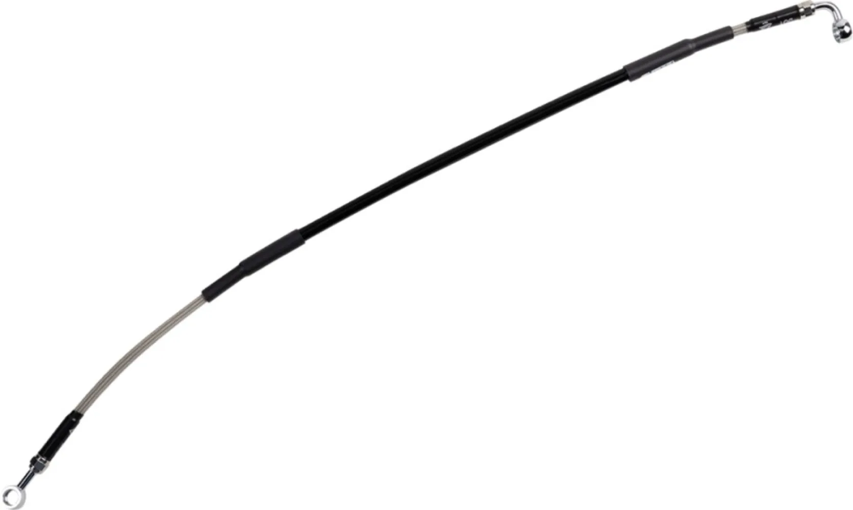 MOOSE OFFROAD HARD-PARTS - Stainless Steel Braided Brake  - 17416450