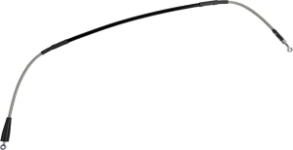 MOOSE OFFROAD HARD-PARTS - Stainless Steel Braided Brake  - 17416483