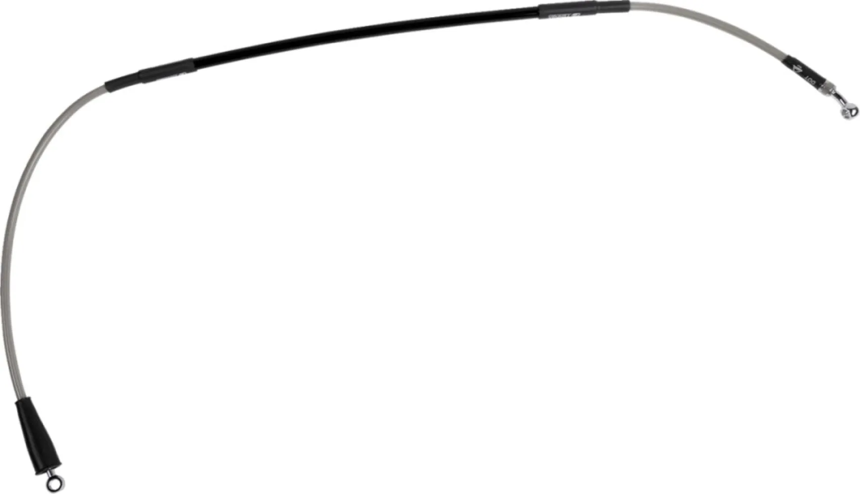 MOOSE OFFROAD HARD-PARTS - Stainless Steel Braided Brake  - 17416486