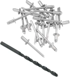 MOOSE OFFROAD HARD-PARTS - RIVET KIT 12-3/16 W/BIT - 18600176