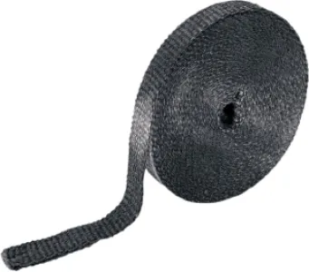 MOOSE OFFROAD HARD-PARTS - WRAP EXHAUST-BLK 1X 50' - 18610340