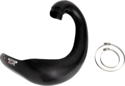 MOOSE OFFROAD HARD-PARTS - CARBON FIBER PIPE GUARD - 18611741