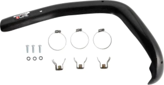 MOOSE OFFROAD HARD-PARTS - CARBON FIBER HEAT SHIELD - 18611744