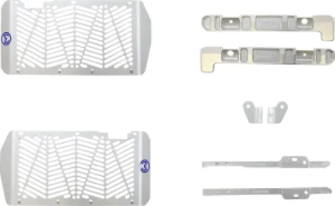 MOOSE OFFROAD HARD-PARTS - BRACES RADIATOR HON - 19010912