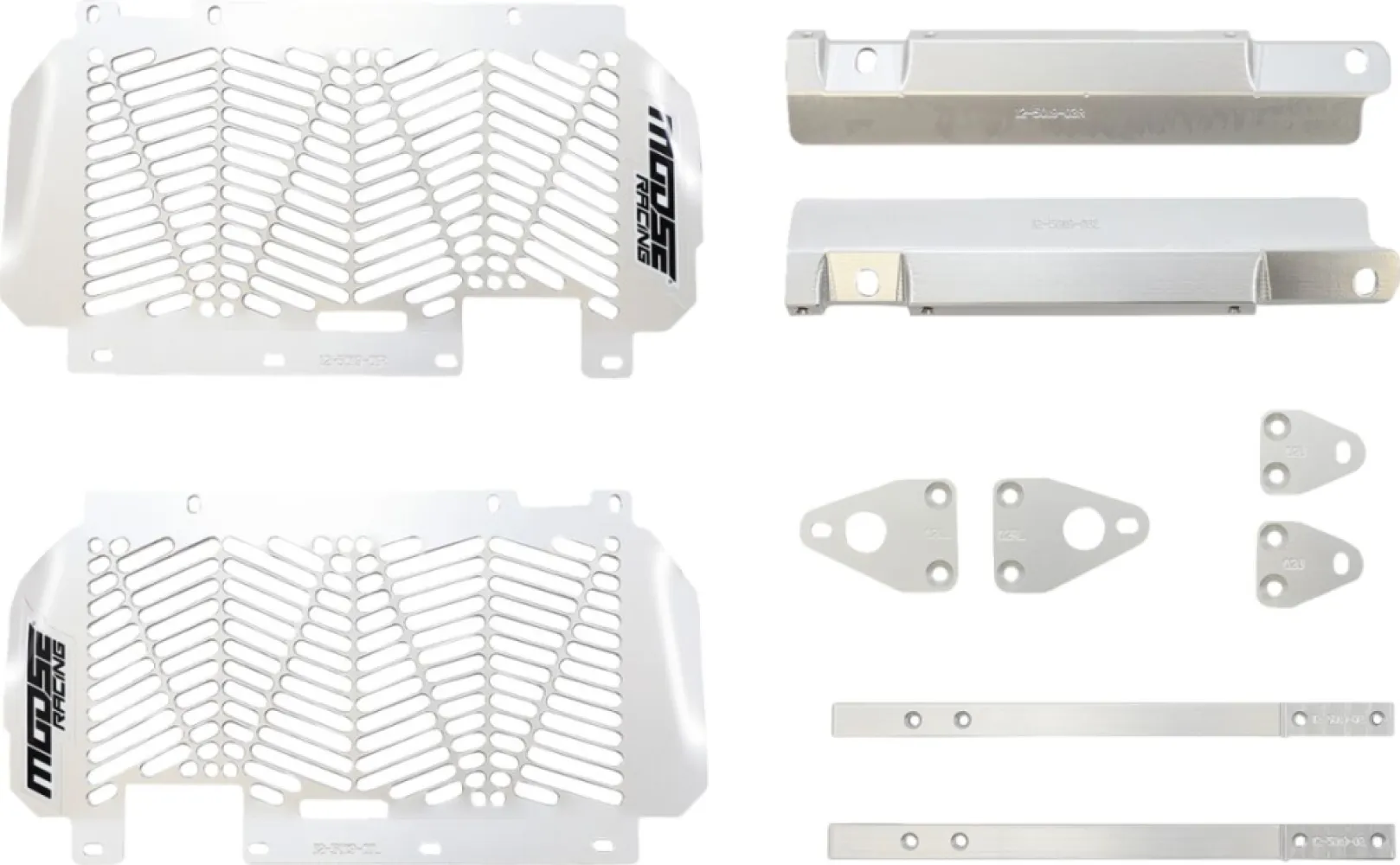 MOOSE OFFROAD HARD-PARTS - BRACES RADIATOR YAM - 19010913
