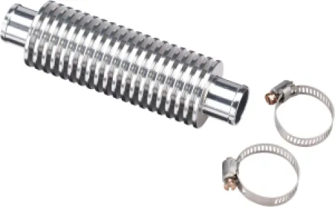 MOOSE OFFROAD HARD-PARTS - COOLER IN LINE MSE SILVER - 19021079