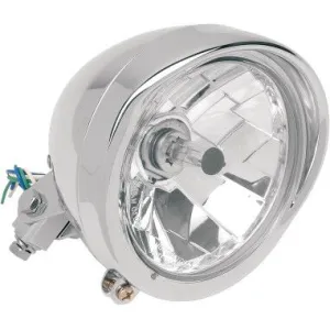DRAG SPECIALTIES - HEAD LT.5-3/4CLR W/VISR - 20011112
