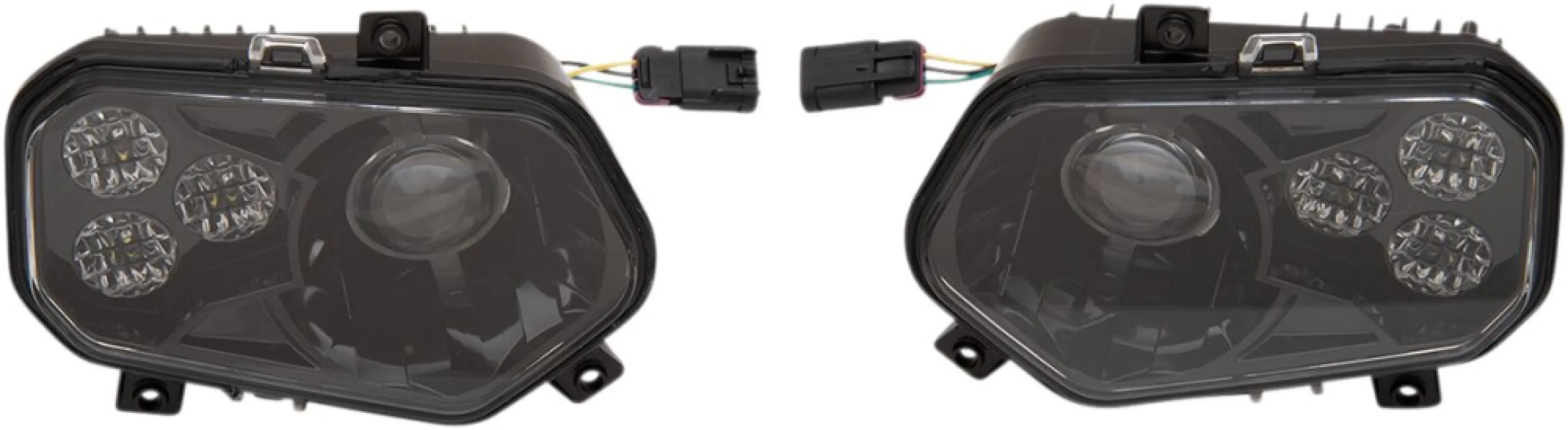 MOOSE OFFROAD FOUR WHEEL - LED HEADLIGHT RZR800/9 BK - 20012225
