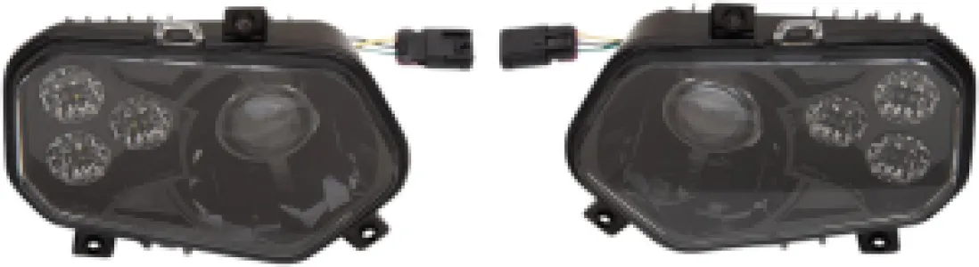 MOOSE OFFROAD FOUR WHEEL - LED HEADLIGHT RZR800/9 BK - 20012225