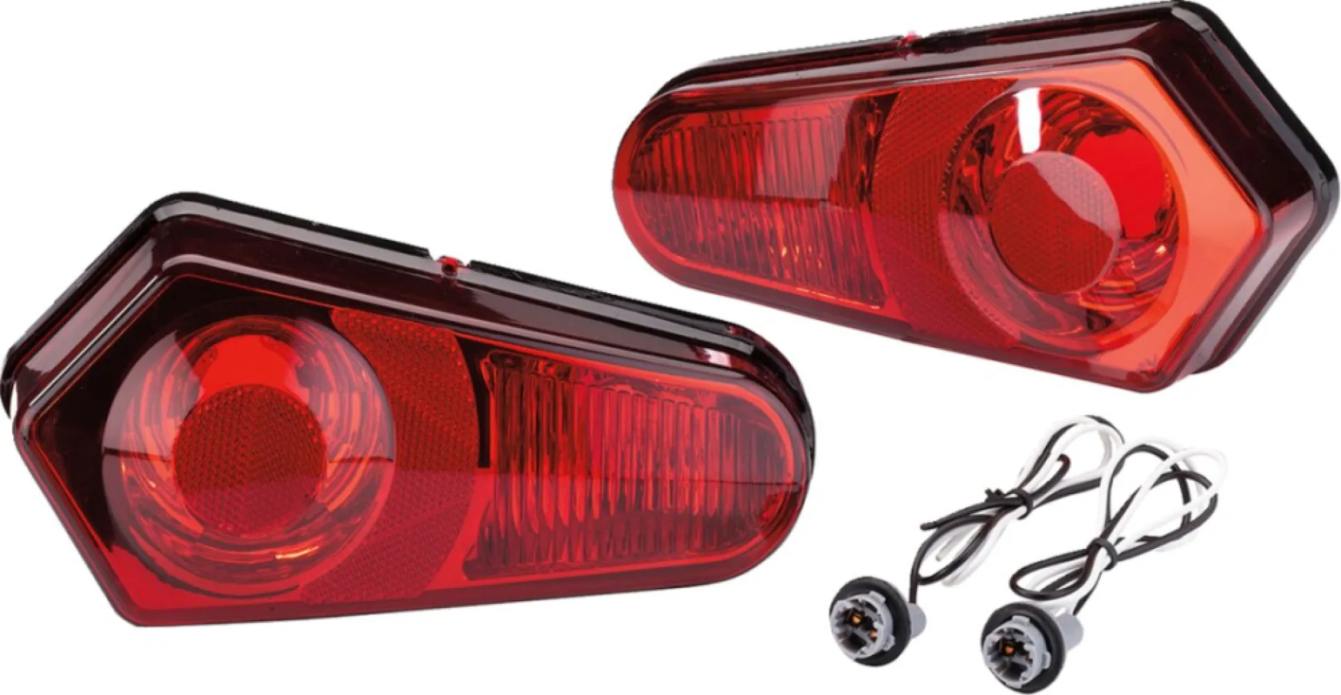 MOOSE OFFROAD FOUR WHEEL - TAILLIGHTS POLARIS RED - 20012523