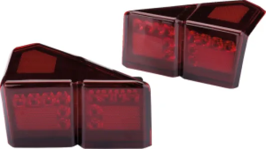 MOOSE OFFROAD FOUR WHEEL - TAILIGHTS POLARIS RED - 20012525