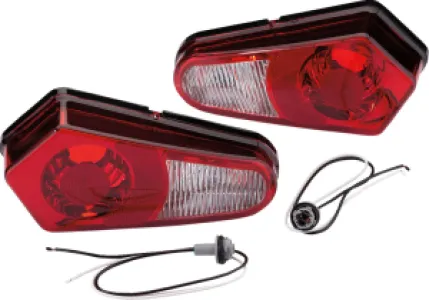 MOOSE OFFROAD FOUR WHEEL - TAILLIGHTS POLARIS RED - 20012524
