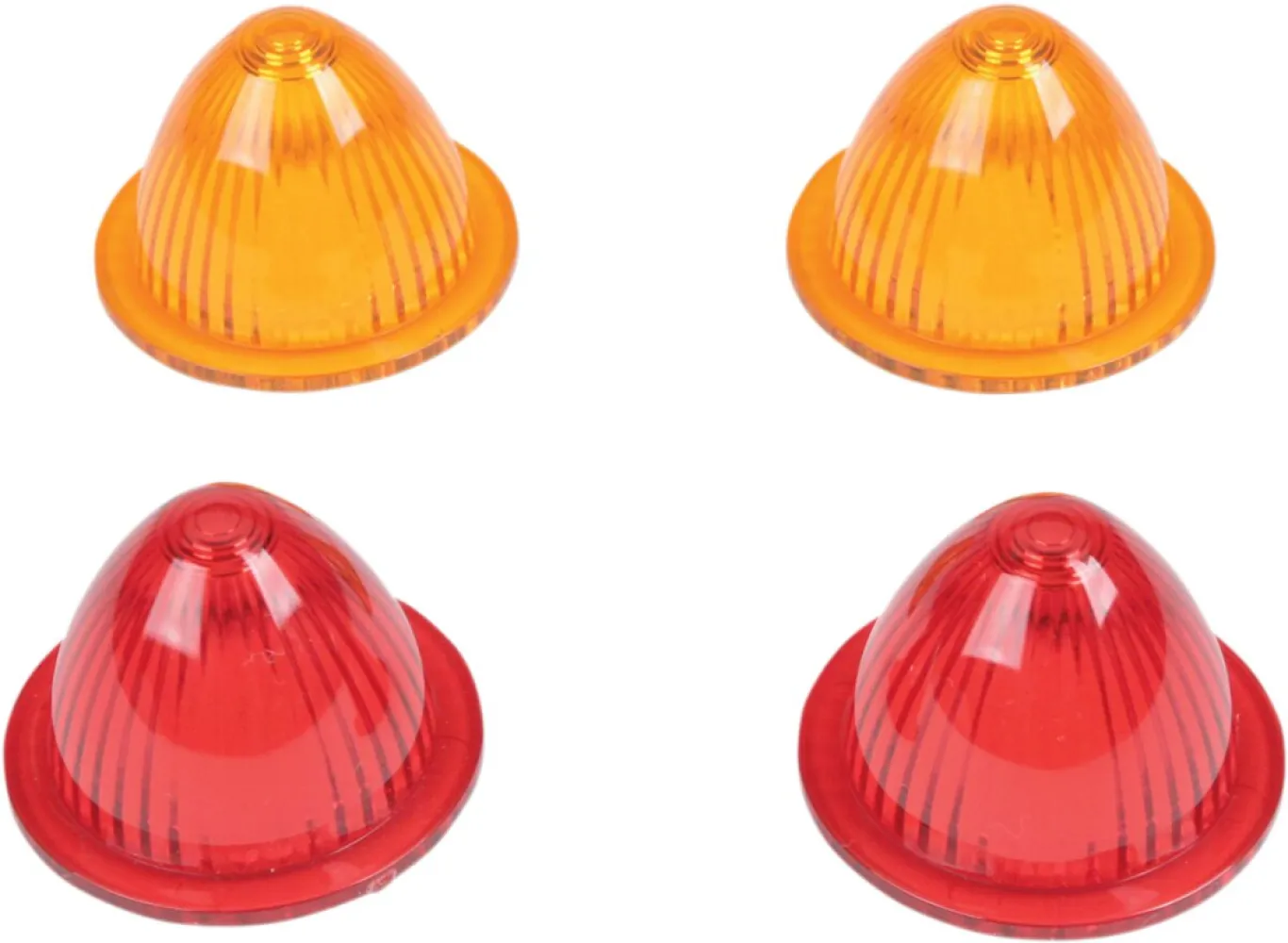 DRAG SPECIALTIES - LENS KIT AMB/RED MINI-RET - 20200120