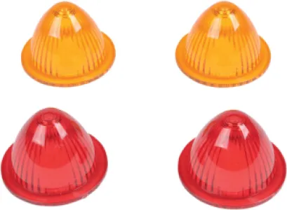 DRAG SPECIALTIES - LENS KIT AMB/RED MINI-RET - 20200120