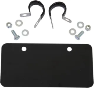MOOSE OFFROAD FOUR WHEEL - MUD LICENSE PLT HOLDR-BLK - 20301222