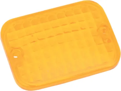 DRAG SPECIALTIES - LENS REPL RECTANGULAR AMB - 20400299