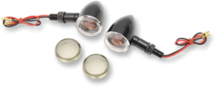 DRAG SPECIALTIES - LIGHT MINI-DEUCE BLK SMK - 20401040