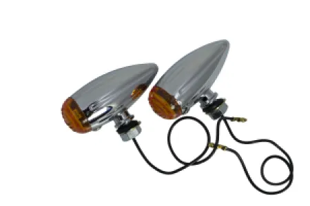 DRAG SPECIALTIES - BAL-MIL AMBER MRKR LIGHTS - 20401768