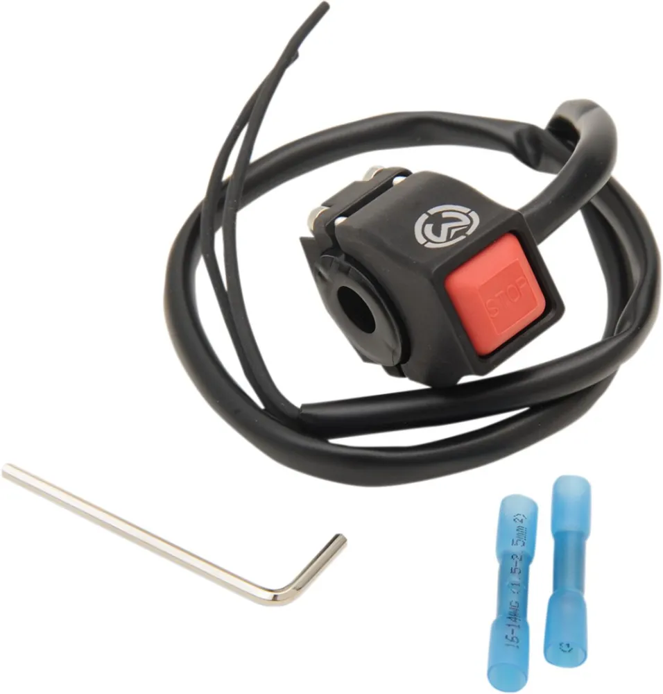 MOOSE OFFROAD HARD-PARTS - SWITCH KILL BILLET BLACK - 21060176