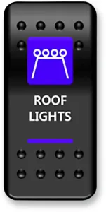 MOOSE OFFROAD FOUR WHEEL - SWITCH ROCKER ROOF LIGHT - 21060416