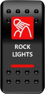 MOOSE OFFROAD FOUR WHEEL - SWITCH ROCK LIGHTS-RED - 21060454