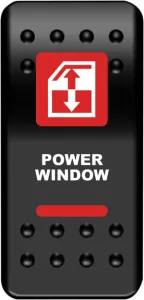 MOOSE OFFROAD FOUR WHEEL - SWITCH RKR PWR WINDOW RD - 21060574