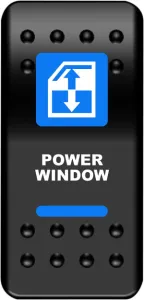 MOOSE OFFROAD FOUR WHEEL - SWITCH RKR PWR WINDOW BU - 21060573