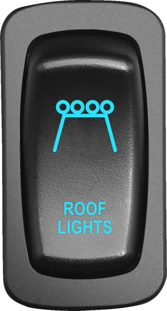MOOSE OFFROAD FOUR WHEEL - SWTCH LWPRFLE ROOF LHT BU - 21060595
