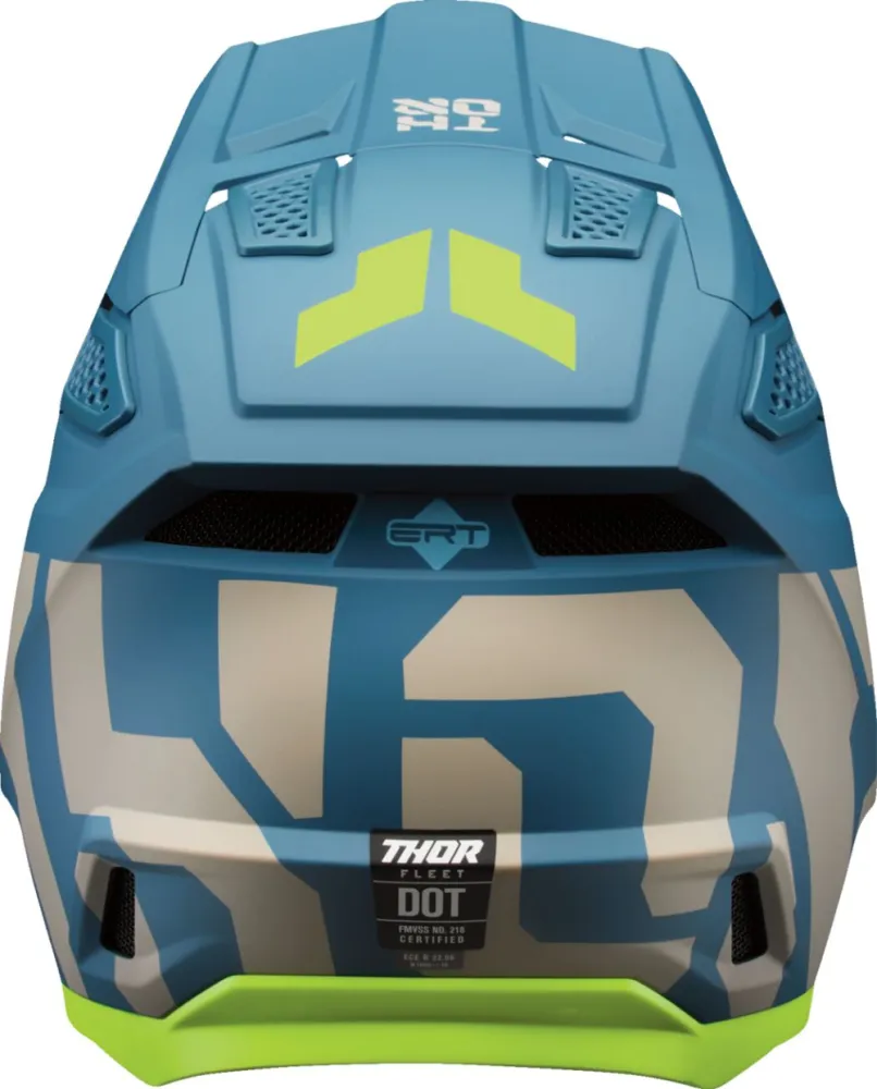 THOR - HELMET FLEET FORGE BLUE XS - 01108898