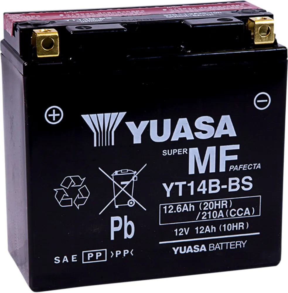 YUASA - BATTERY YUASA MF YT14B-BS - 21130069