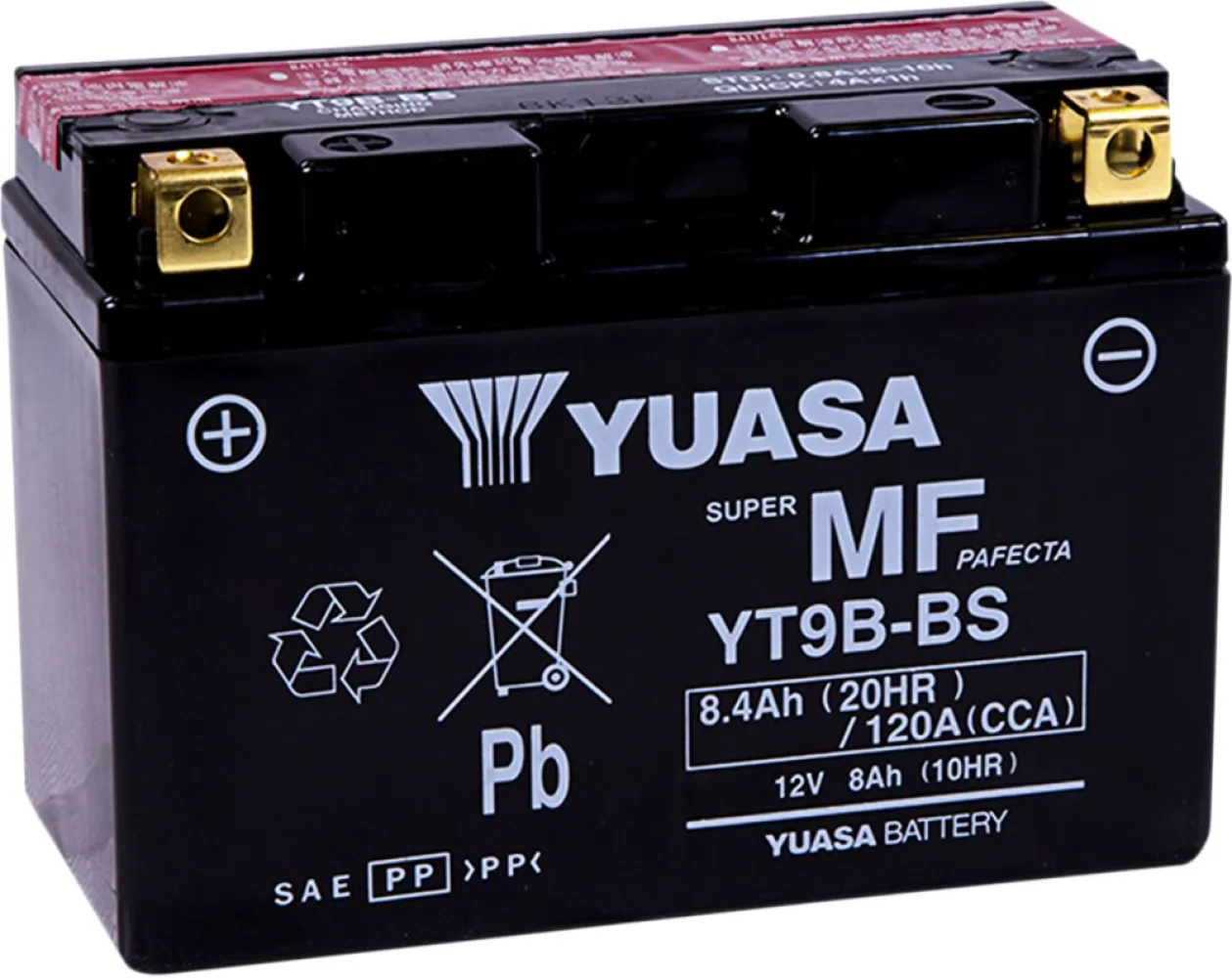 YUASA - BATTERY YUASA MF YT9B-BS - 21130068