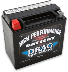 DRAG SPECIALTIES BATTERIES - BATTERY DRAG FA YTX14 (EU) - 21130446