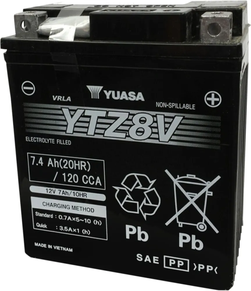 YUASA - BATTERY YUASA FA YTZ8V - 21130492