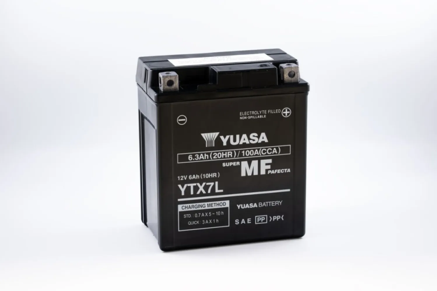 YUASA - BATTERY YUASA FA YTX7L - 21130887