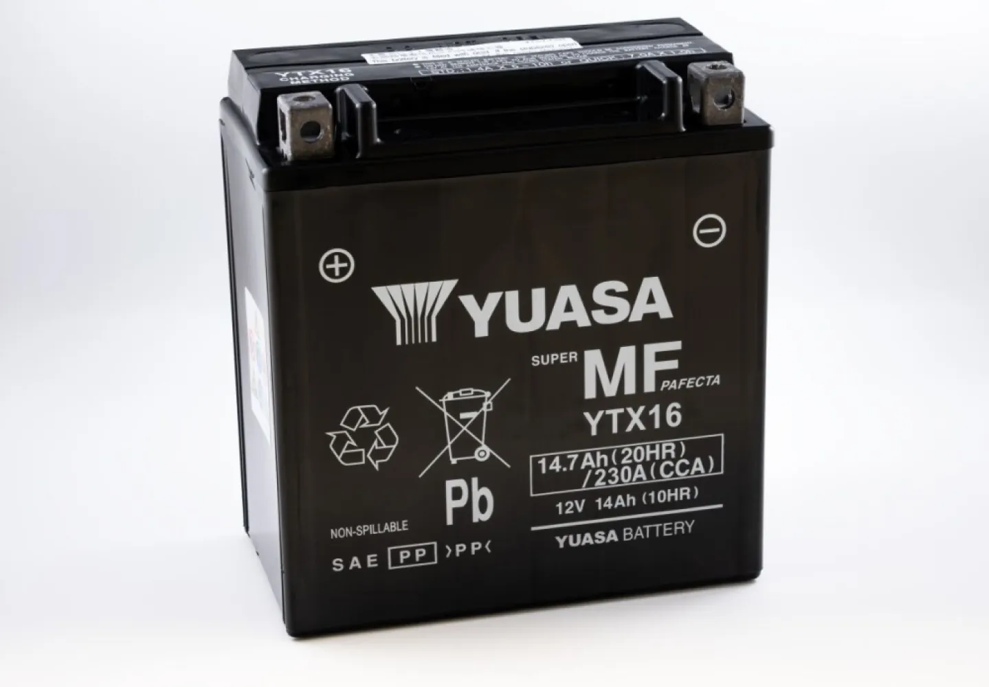 YUASA - BATTERY YUASA FA YTX16 - 21130885