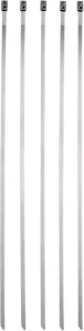 MOOSE OFFROAD HARD-PARTS - CABLE-TIE STNLESS 8 5PK - 21200144