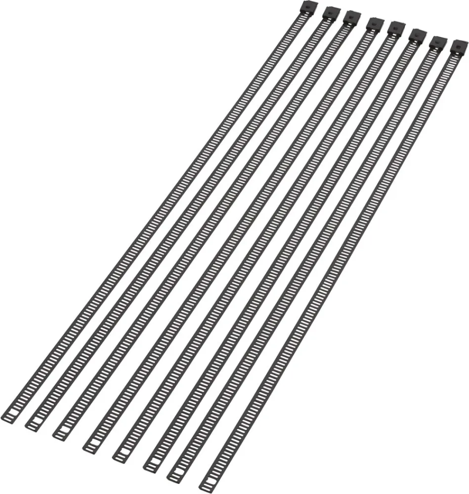 MOOSE OFFROAD HARD-PARTS - CABLE TIE BLACK 14 8PK - 21200645