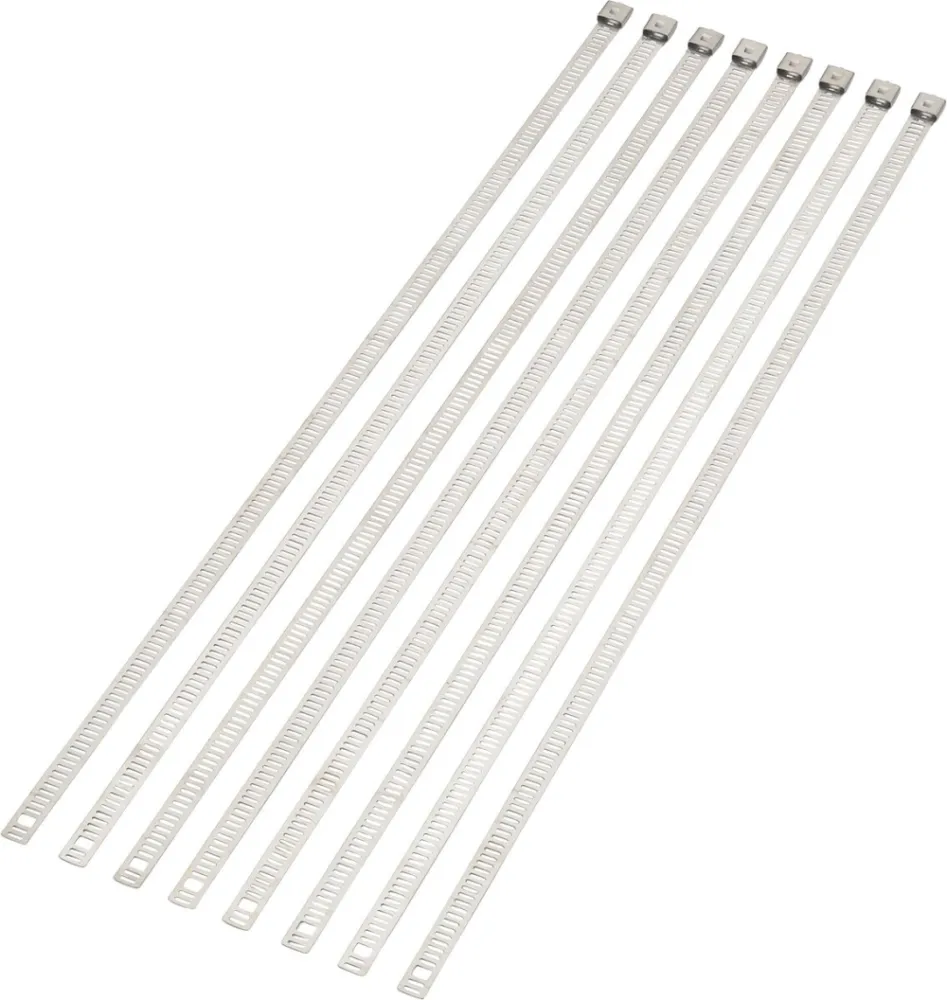 MOOSE OFFROAD HARD-PARTS - CABLE TIE SILVER 14 8PK - 21200644