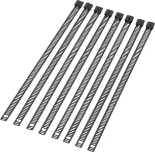 MOOSE OFFROAD HARD-PARTS - CABLE TIE BLACK 8 8PK - 21200643