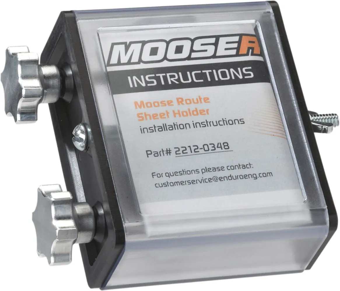 MOOSE OFFROAD HARD-PARTS - HOLDER ROUTE SHEET SIDE - 22120348