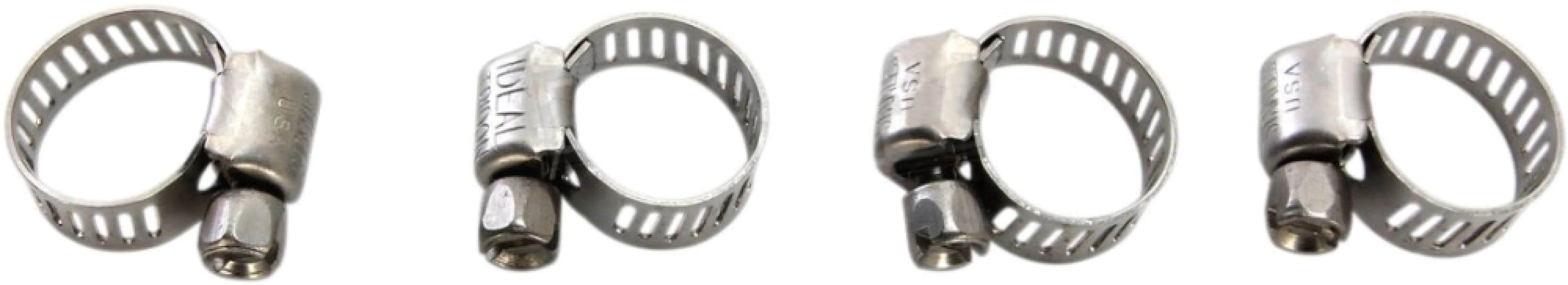 MOOSE OFFROAD HARD-PARTS - CLAMP HOSE SS 7-17MM 4PK - 24020167