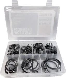 PARTS UNLIMITED - HOSE CLAMP ASST KIT 60PCS - 24020279