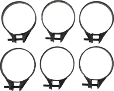 MOOSE OFFROAD HARD-PARTS - CLAMP CARB 49-51MM 6-PK - 24020283